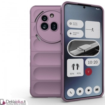 Magic Shield guminis dėklas su kameros apsauga - violetinis (Nothing Phone 3A Pro) Magic Shield guminis dėklas su kameros apsauga - violetinis (Nothing Phone 3A Pro)